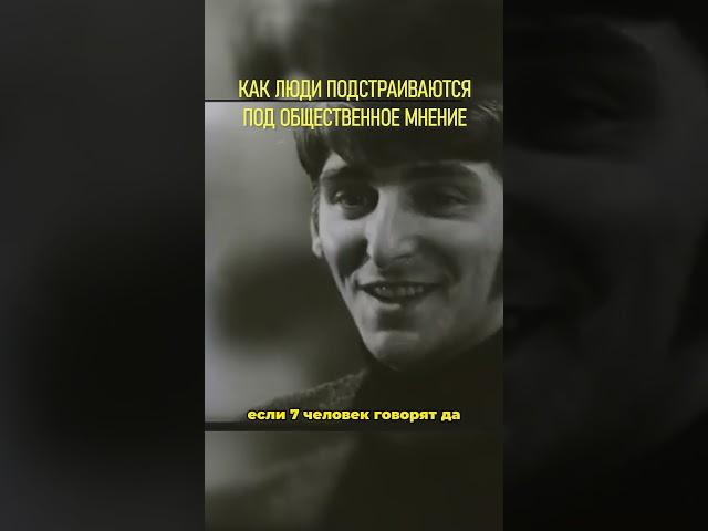 Как ВНУШИТЬ человеку ЧТО УГОДНО? #эксперимент #хроники #психология
