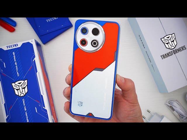 TECNO Spark 30 Pro Optimus Prime Transformers Edition Unboxing & Hands-On!