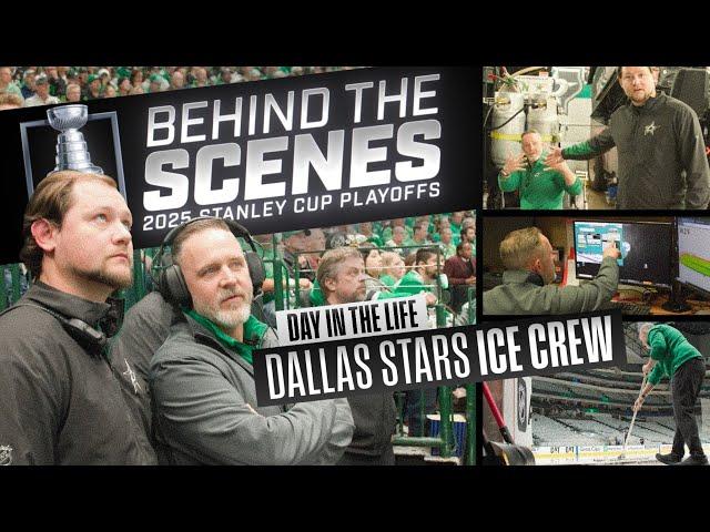 Behind the Scenes: Spend a Day with the Dallas Stars Ice Crew
