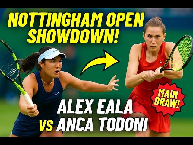 Alex Eala vs Anca Todoni: Battle for Nottingham Open Main Draw Spot | Tennis Highlights