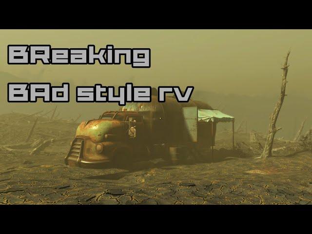 BREAKING BAD STYLE RV MOTORHOME/ FURY LAB | fallout 4 mods