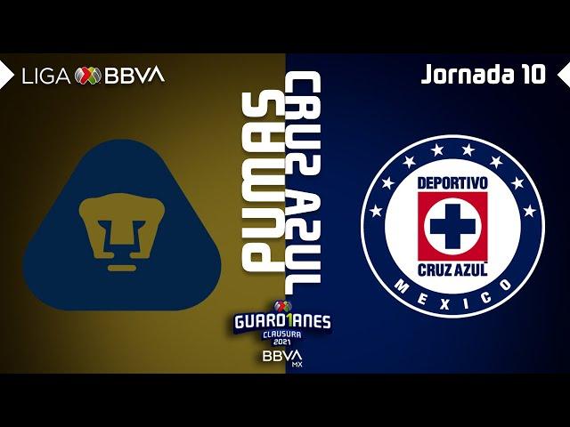 Resumen | Pumas vs Cruz Azul | Liga BBVA MX - Guard1anes 2021 - Jornada 10