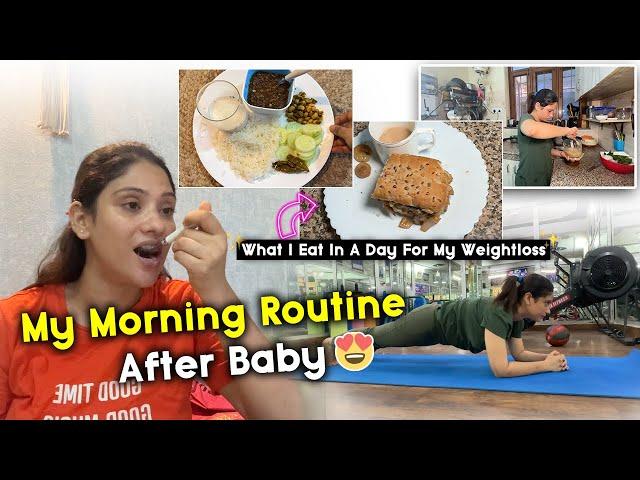 My morning Routine after Baby || what I Ate in a day || recipe & birthday venue vlog ️‍