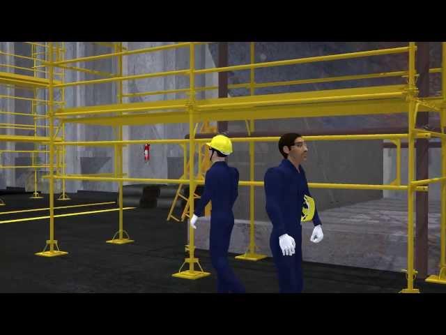 Animated Safety Training: Near Miss - Helmet