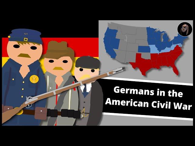 What did Germans do in the American Civil War?