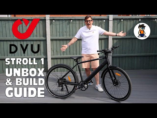 NEW DYU Stroll 1 Electric Bike - Unbox and Build Guide