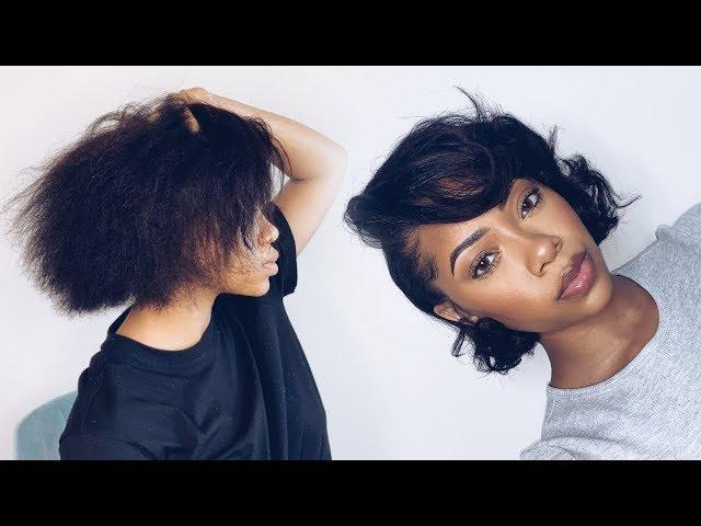 HOW I CURL MY NATURAL HAIR | JANAY MICKLES