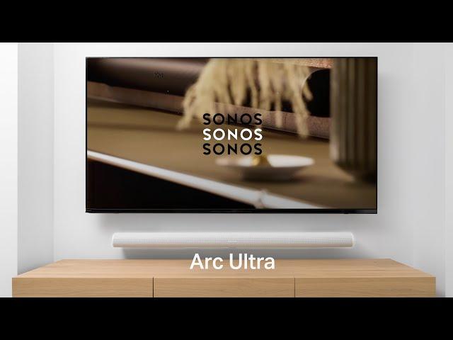 NEW Sonos Arc Ultra Soundbar // Spatial Surround Home Theater Setup!