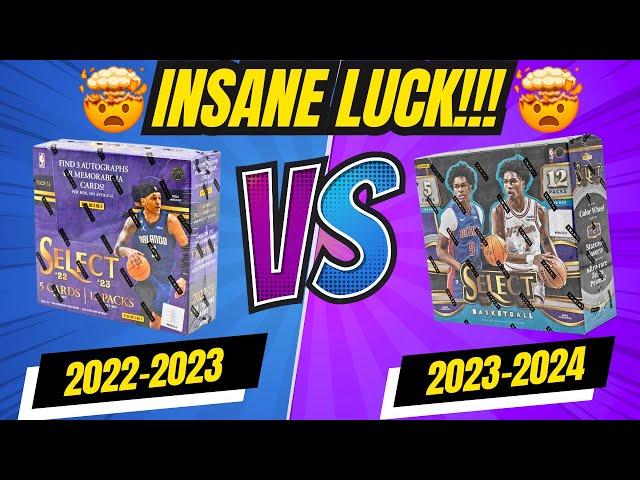 HOW DID THIS HAPPEN!? 2023 VS 2024 Panini Select Basketball Hobby Boxes!?