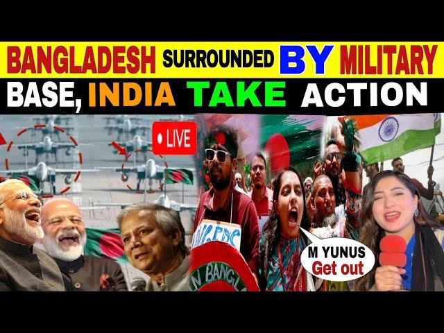 INDIAN ARMY WILL DESTROY BANGLADESH IN 12 HOURS, MILITARY BASE SURROUNDED FROM ALL SIDES