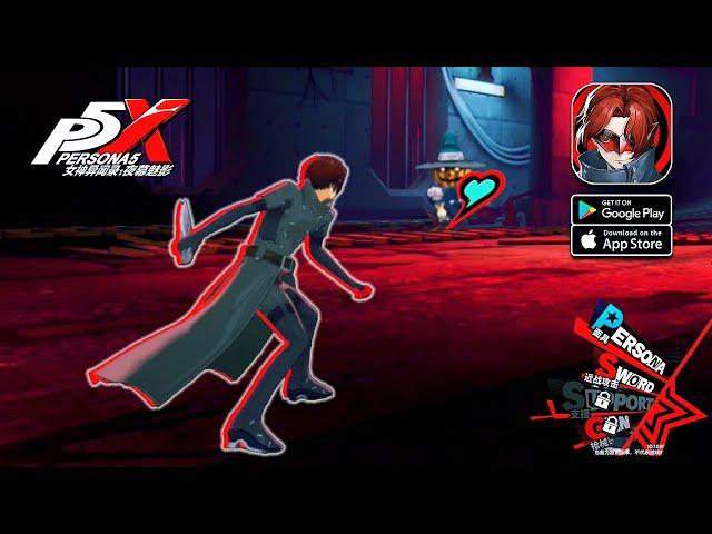 Persona 5X: Phantom of the Night - CBT2 JRPG Gameplay (Android/iOS)