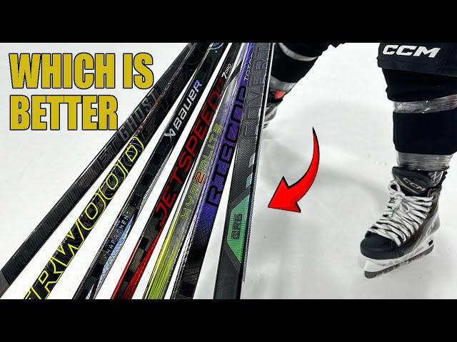 Top hockey sticks of 2024 vs Warrior QR6 Pro