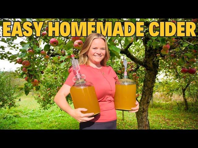 How To Make Cider From Fresh Apples - Step-By-Step Guide