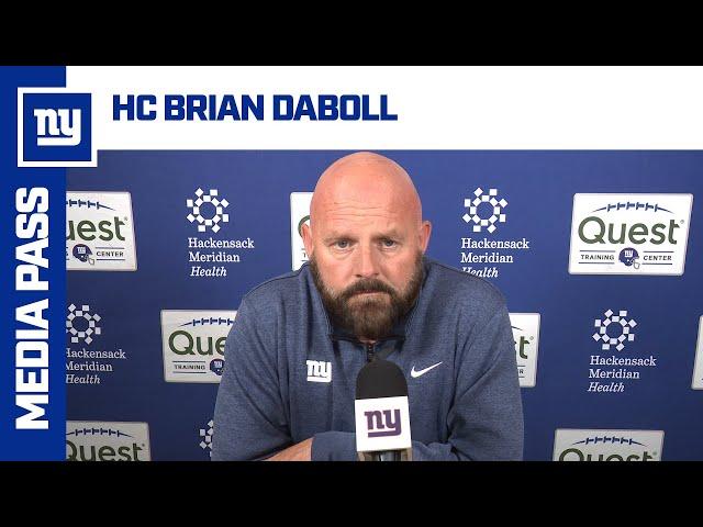 Brian Daboll reviews Giants vs. Bengals | New York Giants