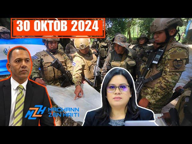 Militè Salvadò Pral Deplwaye Ayiti! - B@ndi Kraze Komisarya - Ayisyen Ilegal Ki Gen Kay Nan  Mele