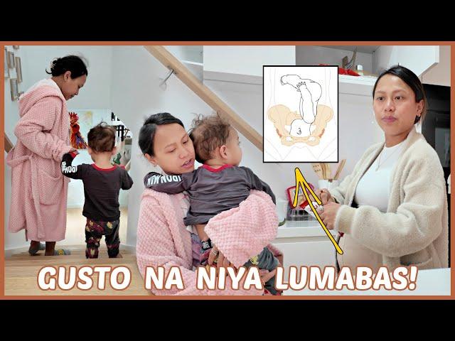 DOBLE INGAT KASI GUSTO NA LUMABAS NI BABY! ENGANGED NA ANG ULO NIYA! ️ | rhazevlogs