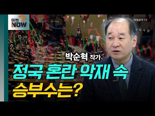 정국 혼란 악재 속 승부수는? / 박순혁 작가 [대담한 대담] | Market Now 2 (20241211)