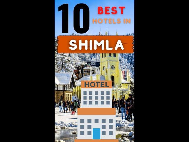 10 Best Hotels in Shimla Near Mall Road || 5 Star Hotel In Shimla, Himachal Pradesh #shorts #shimla