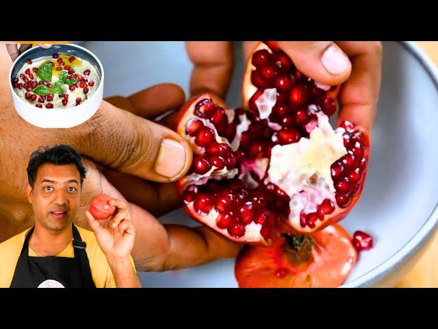 BEST Way to Eat POMEGRANATE  Good for Gut Health, De-Worming  Recipes