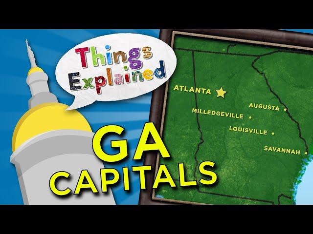 Georgia's 5 State Capital Cities | Things Explained