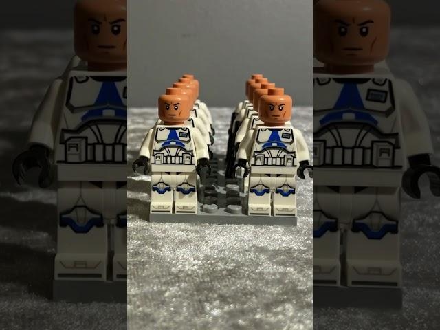 332nd Lego clone tropper #lego #viral #legostarwars #starwars #stopmotion #legostopmotion #clone