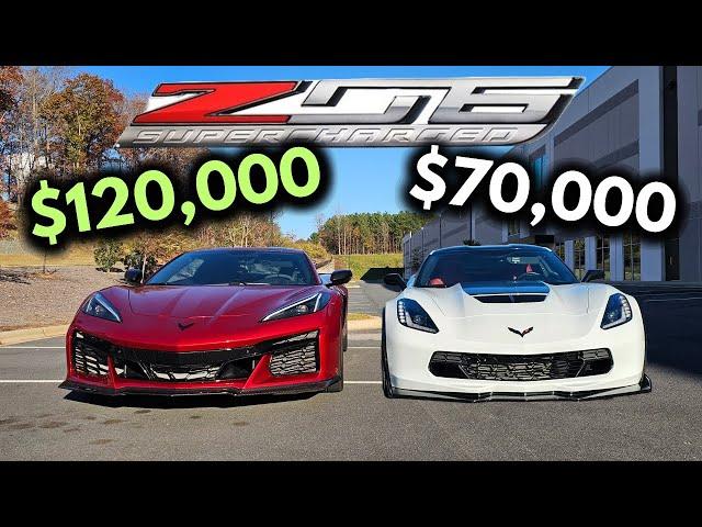 What's Better: C8 Corvette Z06 vs. C7 Corvette Z06