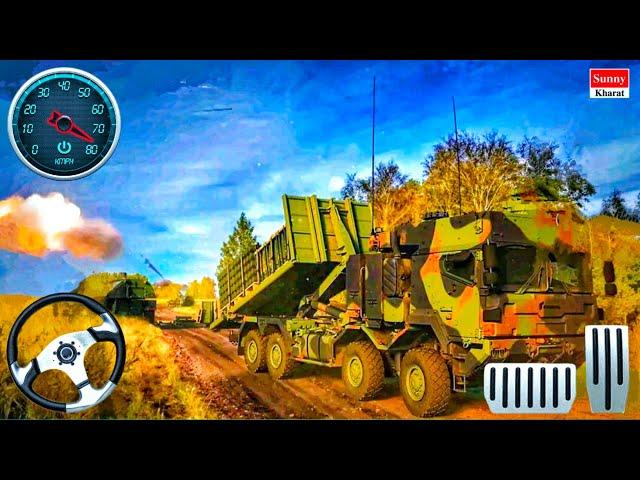 Army Cargo Truck Driving Simulator 3D-US Cargo Vehicles Transporter Driver 2025 Android GamePlay