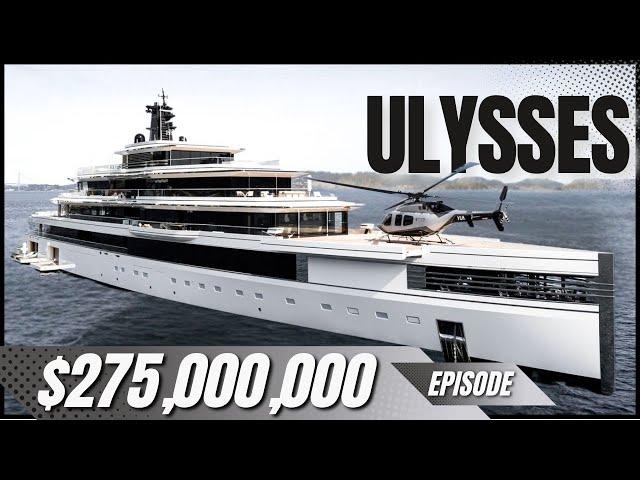 The $275,000,000 Superyacht Ulysses with Hidden Helicopter