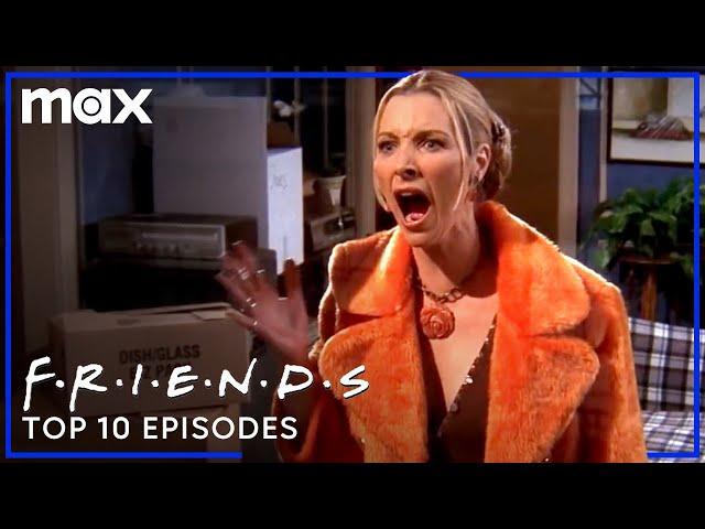 Top 10 Episodes of All Time | Friends | Max