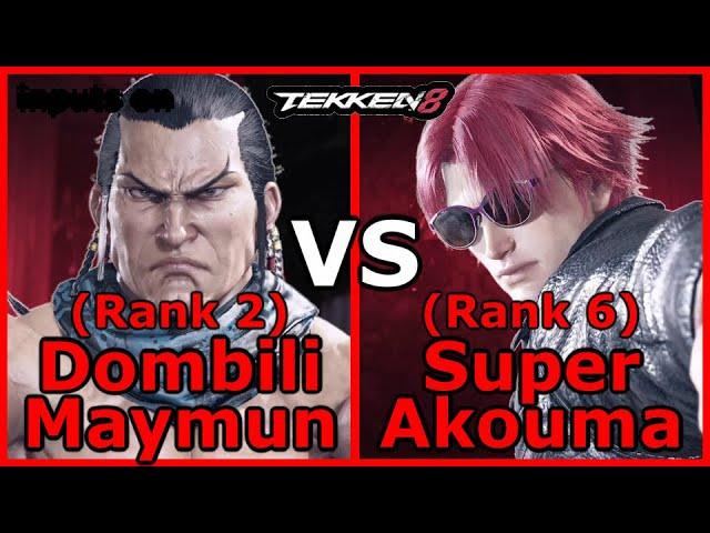 Tekken 8 - DombiliMaymun (#2 Feng) VS Super Akouma (#6 Lee) | Best of 3 | Tekken 8