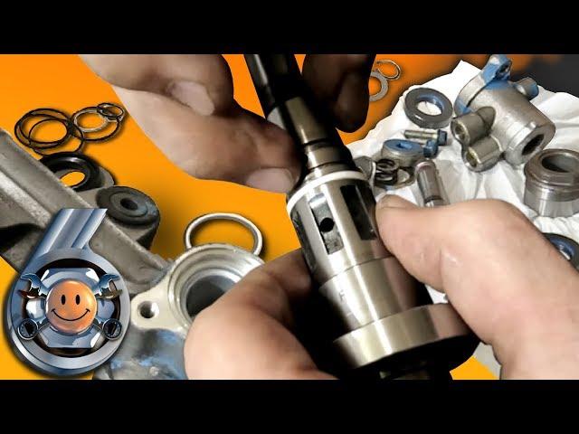 How to rebuild a STEERING RACK. 