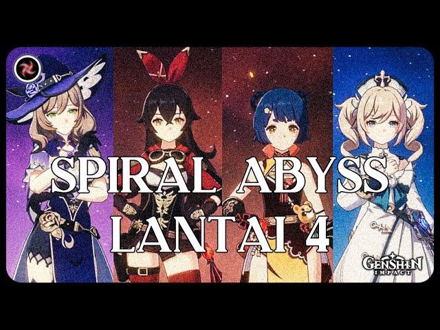 Genshin Impact Spiral Abyss Lantai 4 Hero Gratis Non Gacha