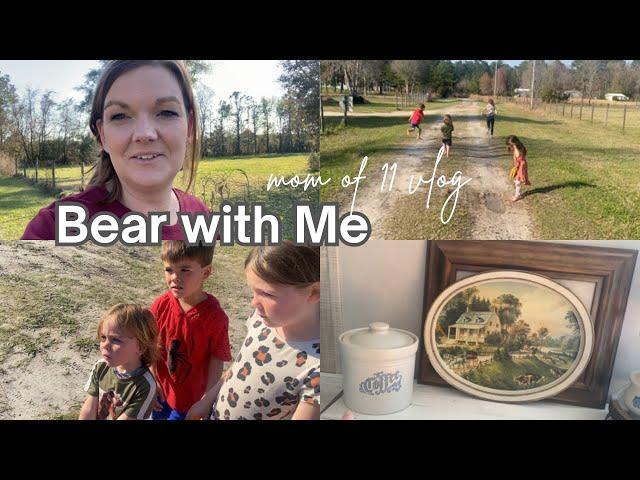 Bear with Me (Mom of 11 Vlog) | Large Family Vlog