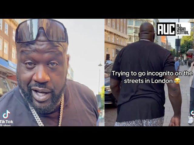 Shaq Walks The Streets Of London Incognito To See If Anyone Recognizes Him