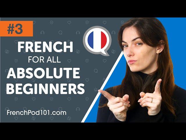 Learn French in 90 Minutes - ALL the French You Need for Conversations