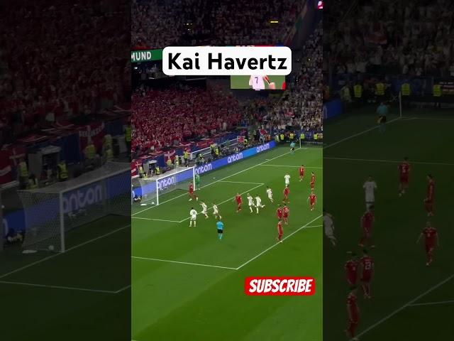 Kai Havertz Penalty Goal vs Denmark in Euro 2024 | Germany vs Denmark | #euro2024 #messi #ronaldo