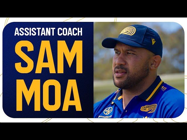 Welcome, SAM MOA | NRL star turned EELS COACH! | Parramatta Eels