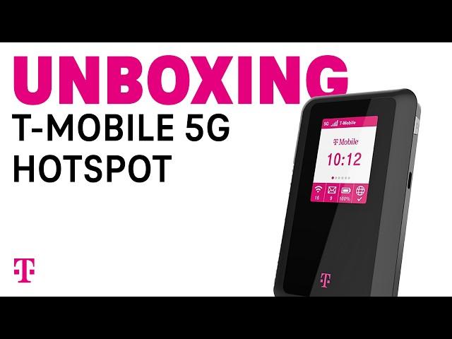 T-Mobile 5G Hotspot Unboxing and How To Set Up | T-Mobile