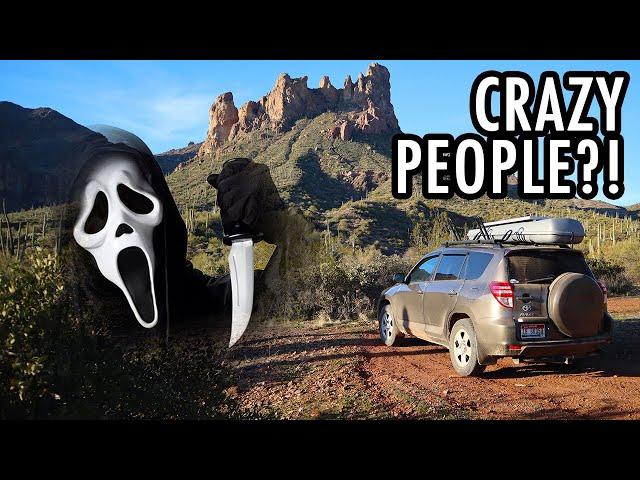 SOLO CAMPING FEARS: Serial Killers, Meth Heads, Crazy People, etc. (Camping Alone Safely)