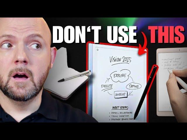 How to Take Notes Like a Pro (reMarkable 2 vs iPad vs Pen and Paper)