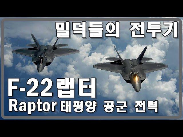 [밀리터리 덕후 밀떡] 밀덕들의 전투기 F-22 랩터, 그리고 태평양 공군
