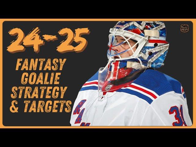 24 25 Fantasy Goaltending: Strategies, Elite G1s, Value Targets, Analysis