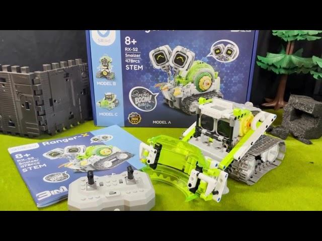 SILLBIRD STEM ROBOT for Kids SNAIZER TOY Sponsored Review