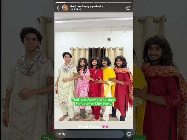 Mummy ka whatsapp status kitty party ke baad  #anuty #mummy #whatsapp #status #kittyparty #kitty