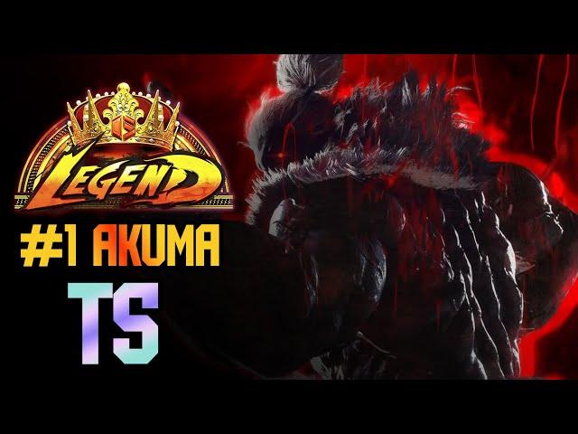 SF6  This Rank #1 Akuma is INSANE! (ft. TS)