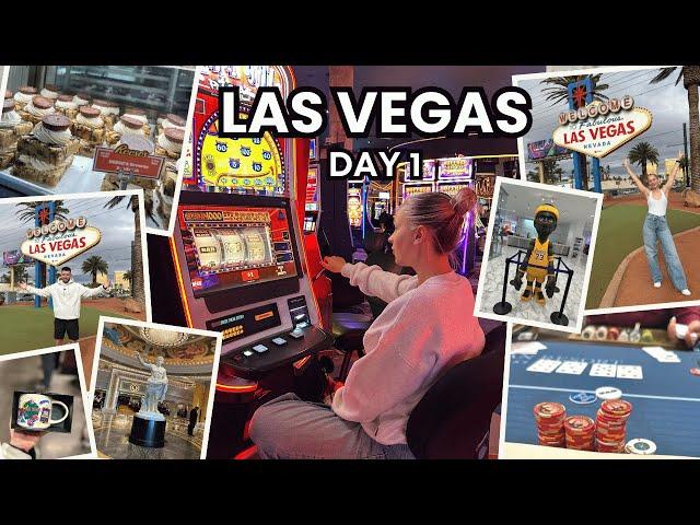 Las Vegas Day 1 / The Las Vegas Sign / Exploring The Casinos / Cheesecake Factory / Worst Gamblers