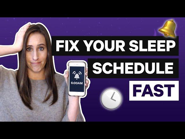 How To Get Sleep Schedule Back On Track (Fast!)