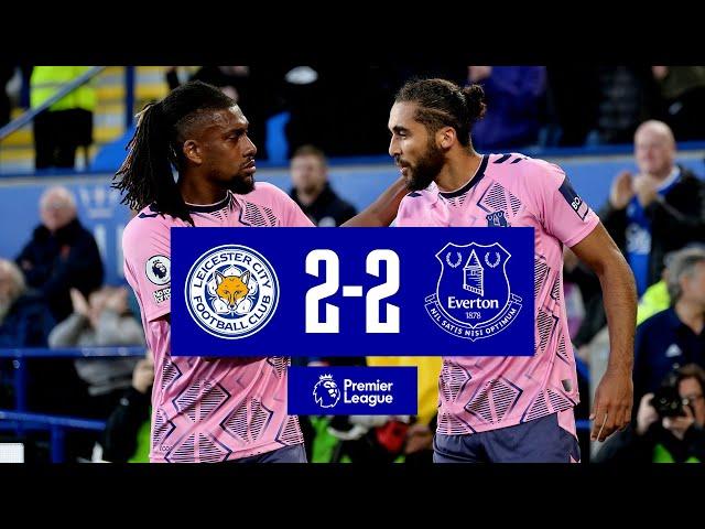 PREMIER LEAGUE: LEICESTER CITY 2-2 EVERTON