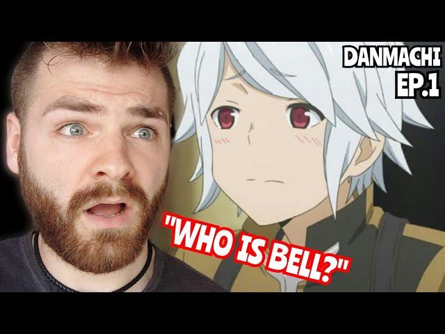 WHO IS BELL??!! | Is It Wrong to Try to Pick Up Girls in a Dungeon? | EPISODE 1 | DANMACHI REACTION!