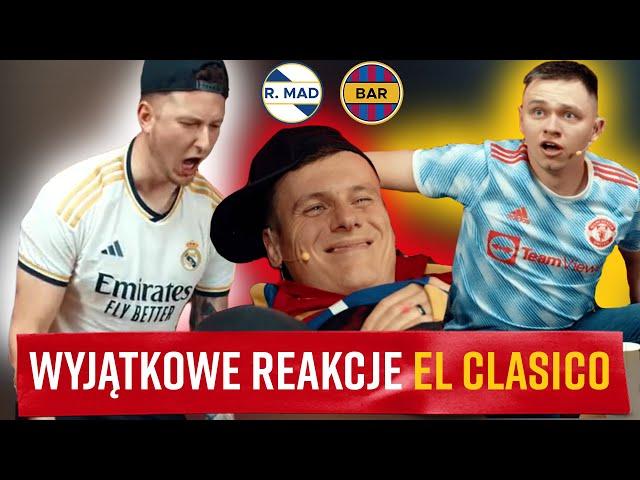 NIESAMOWITE EL CLASICO! SKRÓT REAKCJI NA REAL - BARCELONA 3:2 | LACHU, xFLASHx, FOOTROLL, ZWYKŁY